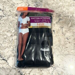 Fruit of the Loom signature cotton stretch low-rise briefs NEW
